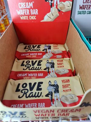 Wafer Bar White Choc  ~ 7/11/21 at Everyday Vegan Grocer - Online only in Central Singapore