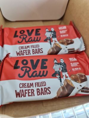 Wafer Bar Cream filled ~ 7/11/21 at Everyday Vegan Grocer - Online only in Central Singapore