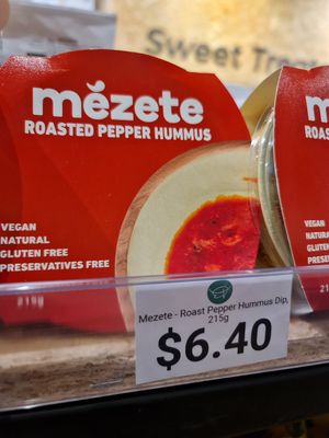 Roasted Pepper Hummus ~ 7/11/21 at Everyday Vegan Grocer - Online only in Central Singapore