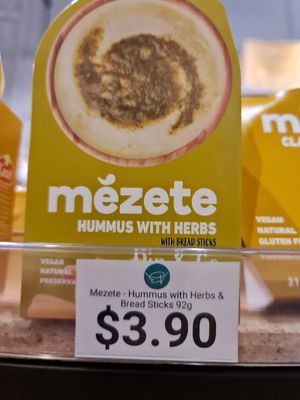 Hummus with Herbs ~ 7/11/21 at Everyday Vegan Grocer - Online only in Central Singapore