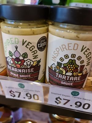 Bearnaise and Tartare sauce ~ 7/11/21 at Everyday Vegan Grocer - Online only in Central Singapore