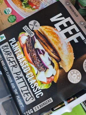 Plant based burger patties ~ 7/11/21 at Everyday Vegan Grocer - Online only in Central Singapore