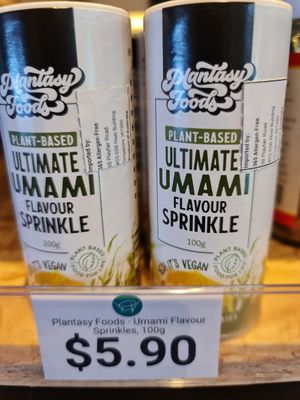 Umami flavour sprinkles ~ 7/11/21 at Everyday Vegan Grocer - Online only in Central Singapore