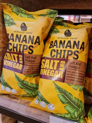 Banana chips Salt Vinegar ~ 7/11/21 at Everyday Vegan Grocer - Online only in Central Singapore
