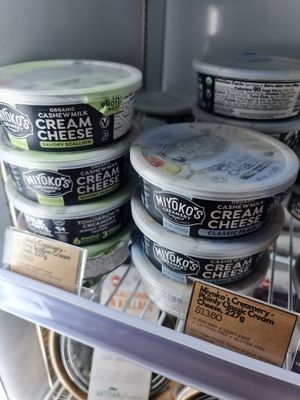 Assorted cream cheese ~ 7/11/21 at Everyday Vegan Grocer - Online only in Central Singapore