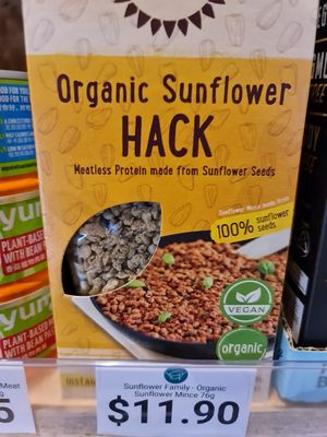 Sunflower Minced ~ 7/11/21 at Everyday Vegan Grocer - Online only in Central Singapore