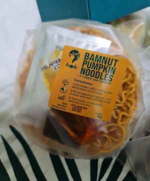Bamnut Pumpkin Noodle Cheeky Curry Seasoning ~ 9/11/21 at Everyday Vegan Grocer - Online only in Central Singapore