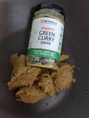Awesome Green Curry paste ! ~ 4/5/22 at Everyday Vegan Grocer - Online only in Central Singapore
