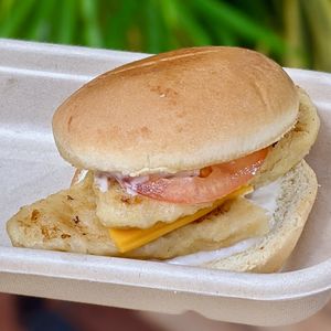 Double Fillet-No-Fish Burger at Everyday Vegan Grocer - Online only in Central Singapore