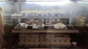 Sweets and bakery case  at Everyday Vegan Grocer - Online only in Central Singapore