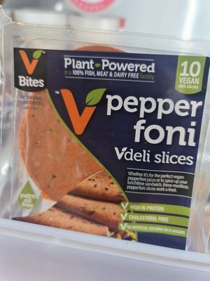 Pepper foni ham ~ 22/8/23 at Everyday Vegan Grocer - Online only in Central Singapore