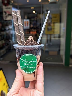 Oreo sundae at Everyday Vegan Grocer - Online only in Central Singapore