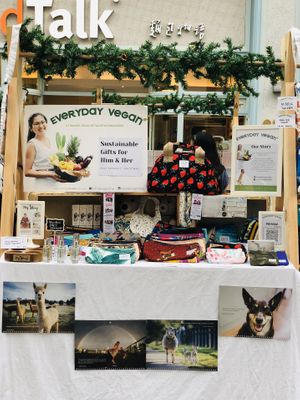 Event booth at Everyday Vegan Grocer - Online only in Central Singapore