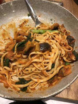 Linguini at Rocksalt Tapas & Wine Bar in Menai