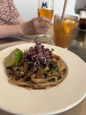 Pad Thai - really good  at Vegetalia in Fuengirola