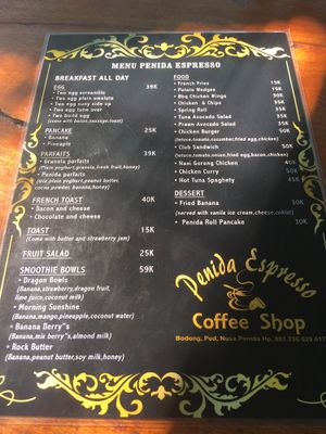 03.2018 at Penida Espresso in Penida Island