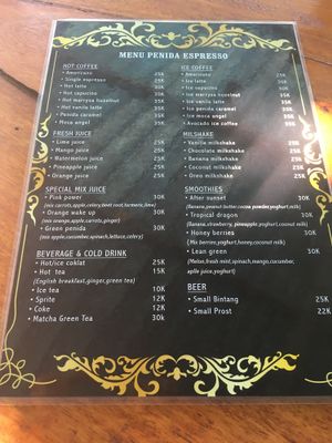 03.2018 at Penida Espresso in Penida Island