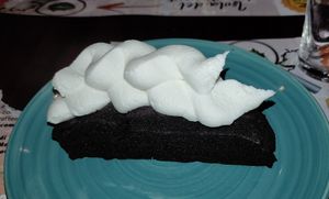 Vegan Guinness cake at The Millenium Pub in Busto Arsizio