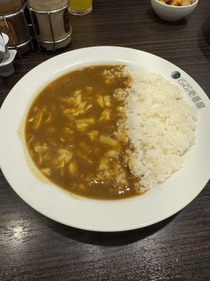 Vegetarian Curry with Cheesee  at CoCo Ichibanya - Tobu Asakusa Station in Tokyo