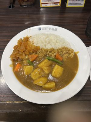 Vegetable curry   at CoCo Ichibanya - Tobu Asakusa Station in Tokyo