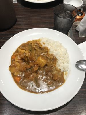 Vegan curry at CoCo Ichibanya - Tobu Asakusa Station in Tokyo