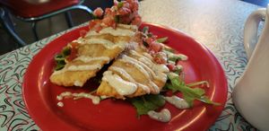 stuffed empanadas at The Friendly Toast in Portsmouth