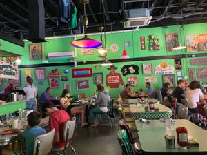 Inside at The Friendly Toast in Portsmouth