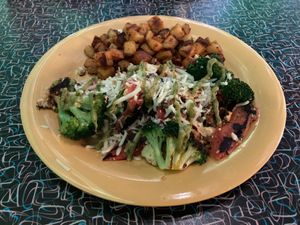 tofu scramble at The Friendly Toast in Portsmouth