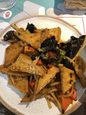 Tofu dish  at Kytaysky Privet in Kyiv