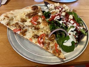 slice and salad combo  at Sizzle Pie - Hollywood District in Portland