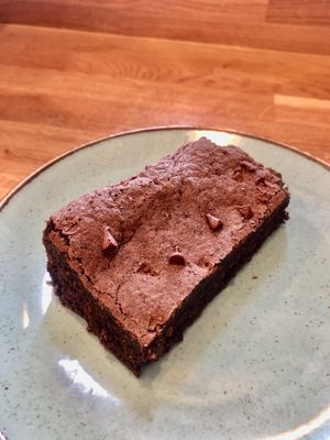 Brownie  at Soul Food in Belfast