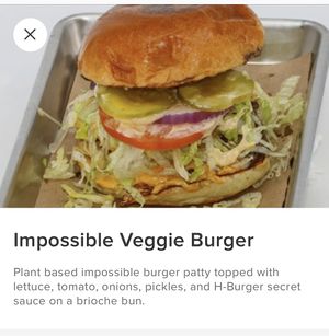   at IAH - H Burger - TC in Houston