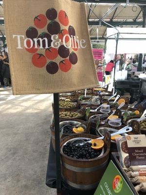 It all looked so good!  at St George's Market in Belfast