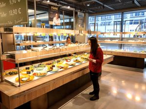 Large buffets  at Pythagoras in Dusseldorf