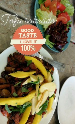 Great Tofu at Taverna do Merceeiro in Fatima