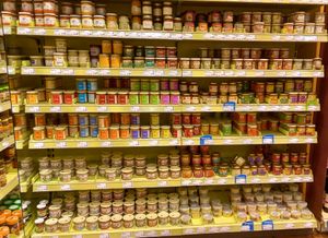 pâtés à tartiner (almost everything vegan) at Alnatura - Konrad Adenauer in Dusseldorf