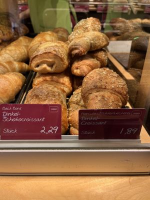 Vegan Croissants  #Veganuary at Alnatura - Konrad Adenauer in Dusseldorf
