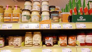 vegan sauces at Alnatura - Konrad Adenauer in Dusseldorf