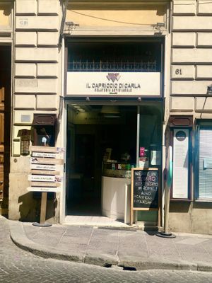 The venue  at Il Capriccio di Carla in Rome