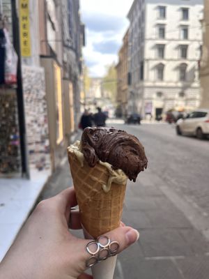Vegan chocolate and pistachio   at Il Capriccio di Carla in Rome