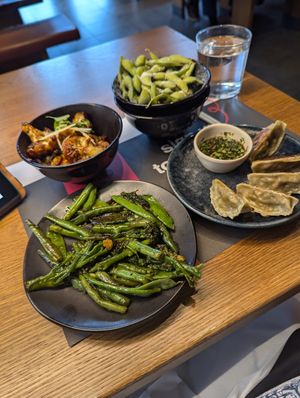Vegan dishes at Wagamama at Wagamama - Leopold Sq in Sheffield