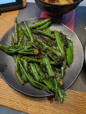 Wok fried greens at Wagamama - Leopold Sq in Sheffield