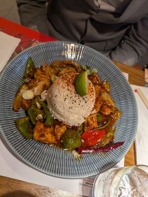 Spicy tofu at Wagamama - Leopold Sq in Sheffield