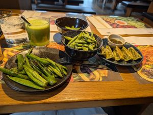 Vegan dishes at Wagamama at Wagamama - Leopold Sq in Sheffield