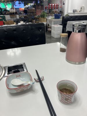 table   at Wutai Yun in Beijing