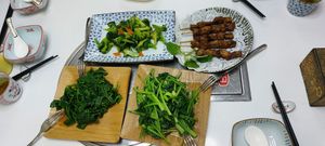 Delicious vegan food👌 
Staffs were so helpful 👍 #Veganuary at Wutai Yun in Beijing