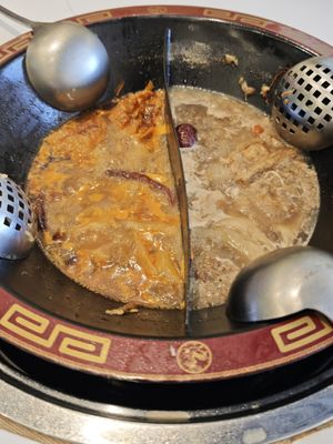 Hot pot at Wutai Yun in Beijing