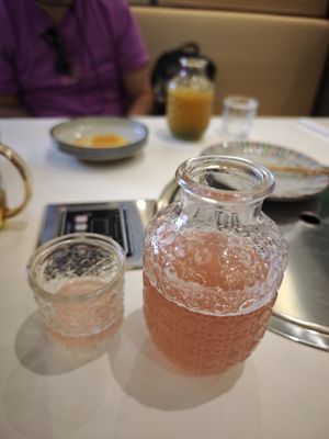 Mulberry kombucha at Wutai Yun in Beijing