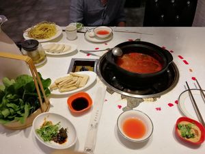 Vegan Hot Pot! at Wutai Yun in Beijing