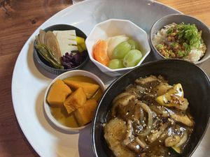 Vegan brunch   at Mashiko in West Seattle